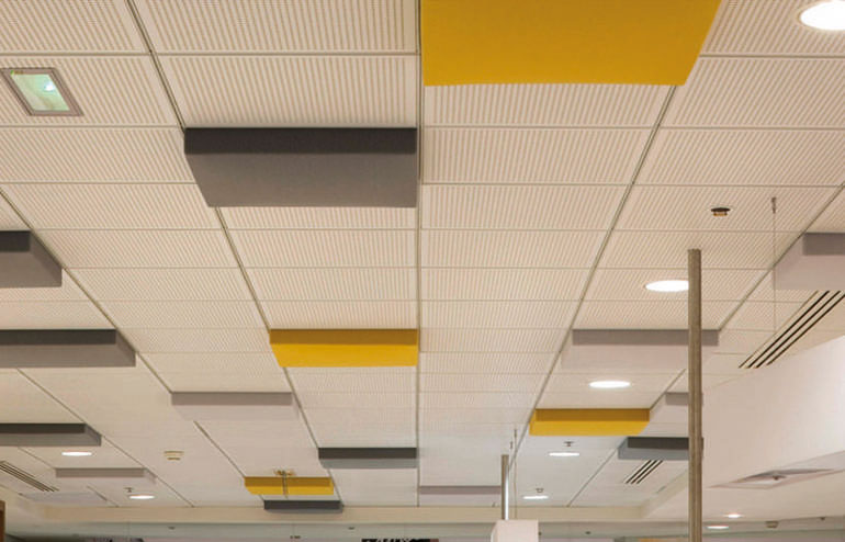 Panel acústico stereo